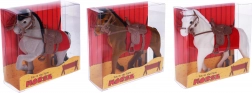 Cavallo di peluche con criniera lunga 16 cm
