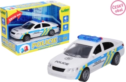 Auto della polizia con effetti