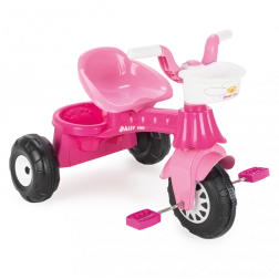 Triciclo Daisy rosa per bambini