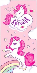 Asciugamano con unicorno