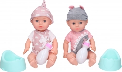 Bambola con vasino e biberon