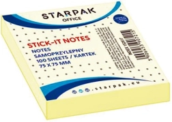Blocchetti adesivi Stick-it gialli 7,5 cm
