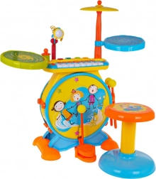 Set di batteria per bambini con tastiera Happy Band