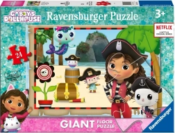 Puzzle giganti 24 pezzi – La Casa delle Bambole di Gabby di Ravensburger