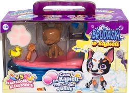 Set Bagno Brudaski w Kąpieli – cagnolino interattivo Boston per la vasca