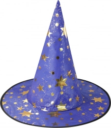 Cappello da strega per bambini in colore blu