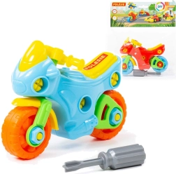 Moto avvitabile per bambini con attrezzi