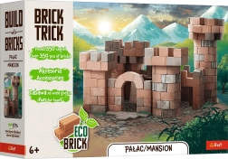 Set di costruzione TREFL BRICK TRICK castello XL, 350 pezzi