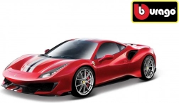 Modello in metallo Bburago Ferrari 488 Pista 1:24 rosso
