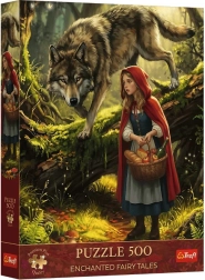 Puzzle Premium Plus 500 Cappuccetto Rosso e il lupo