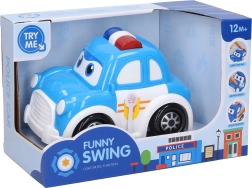 Auto della polizia con effetti 15 cm