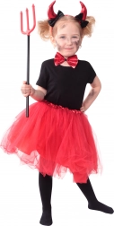 Costume da diavoletta per bambina con gonna tutu