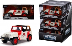 Modello in metallo Jeep Wrangler Jurassic Park 1:32 con portiere apribili