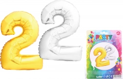 Palloncino gonfiabile numero 2, 40 cm