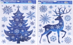 Decorazione natalizia per finestre 41 × 29 cm