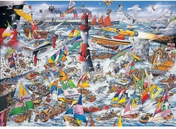 Puzzle Amo le navi 1000 pezzi di Gibsons