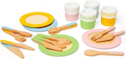 Set da servizio per bambini in legno