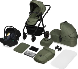 Passeggino combinato 3 in 1 Green Forest