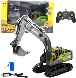 Escavatore cingolato RC HUINA 1:18 verde