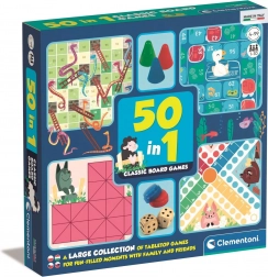 Set di giochi da tavolo classici 50 in 1 CLEMENTONI