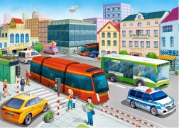 Puzzle per bambini 120 pezzi City Square