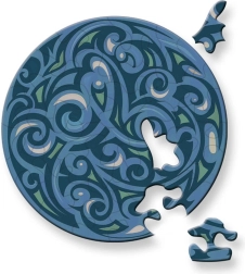 Curiosi puzzle rotondo Picoli Vento 33 pezzi