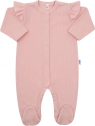 Tutina per neonati in cotone New Baby Practical rosa