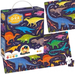 Puzzle CzuCzu Grr Dinosauri 60 pezzi
