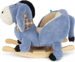 Bieco asinello a dondolo con seduta morbida