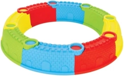 Pilsan sabbiera pieghevole Castello con set di giochi da sabbia