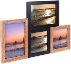 Cornice multipla per 4 foto 34,5 × 34,5 cm