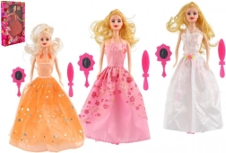 Bambola snodata con accessori