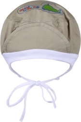 Cappellino estivo da bambino con visiera New Baby Little Whale verde