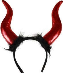 Corna di Diavolo Maxi Infernali su Cerchietto