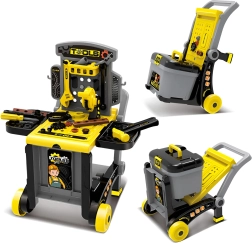 Officina fai-da-te pieghevole 3 in 1 per bambini