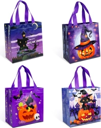 Borsa di Halloween con 4 motivi - 1 pezzo