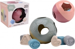 Inserimento a sfera in bioplastica Happy World