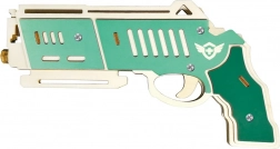 Woodcraft puzzle 3D in legno pistola a elastici Falcon