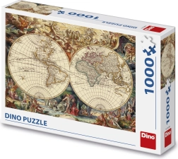 DINO puzzle mappa storica, 1000 pezzi