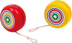 small foot Yo-yo di legno Spirale gialla