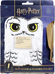 Harry Potter set di cancelleria Magical Locations (blocco A5 e penna piuma)