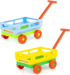 Carrello per bambini in plastica Wader-Polesie, grande 60 × 46 cm