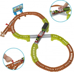 Thomas & Friends impianto di riciclaggio – pista con locomotiva Whiff, 17 pezzi