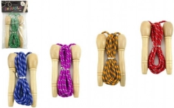 Corda per Saltare con Manico in Legno in Diversi Colori