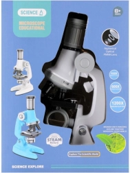 microscopio educativo per bambini con set di accessori