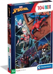 Puzzle Spider-Man 104 pezzi Clementoni