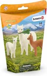 Famiglia di Alpaca Schleich Wild Life