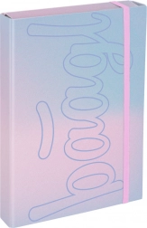 Baagl cartellina per quaderni scolastici A4 Jumbo – Lilla