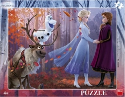 Puzzle Dino Frozen II 40 pezzi per la gioia dei bambini