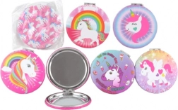 Specchietto tascabile unicorno 7 × 7 cm